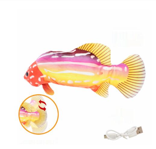 USB-Charging Moving Fish Cat Toy
