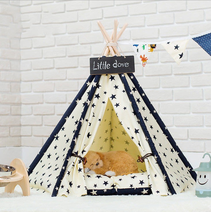 Portable Fabric Pet Tent