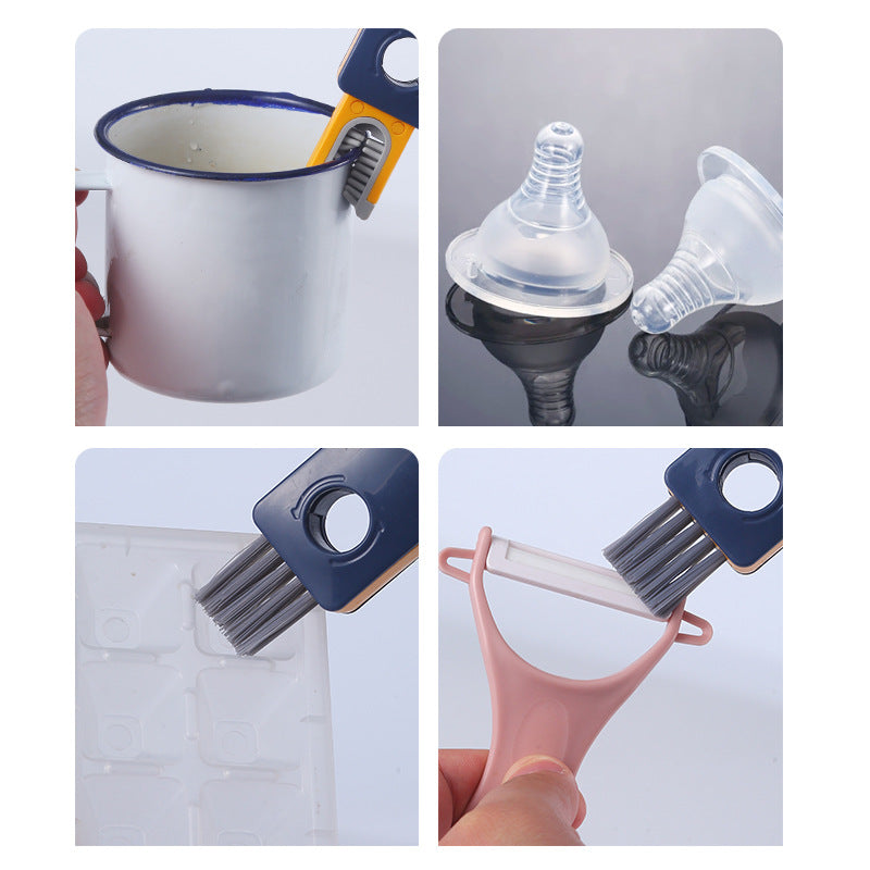 Four-in-One Bottle Cleaning Brush