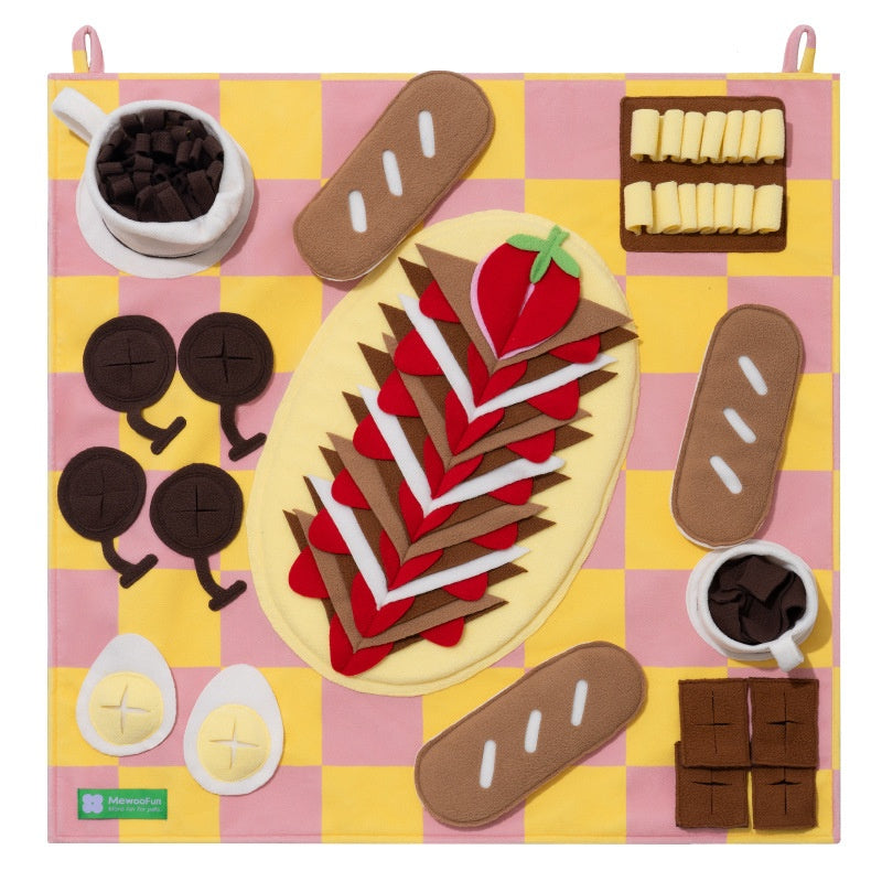 Strawberry Pie Dog Snuffle Mat