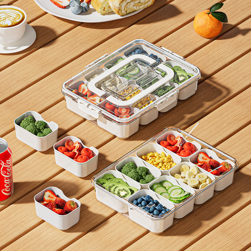 Eight-Compartment Food Storage Container