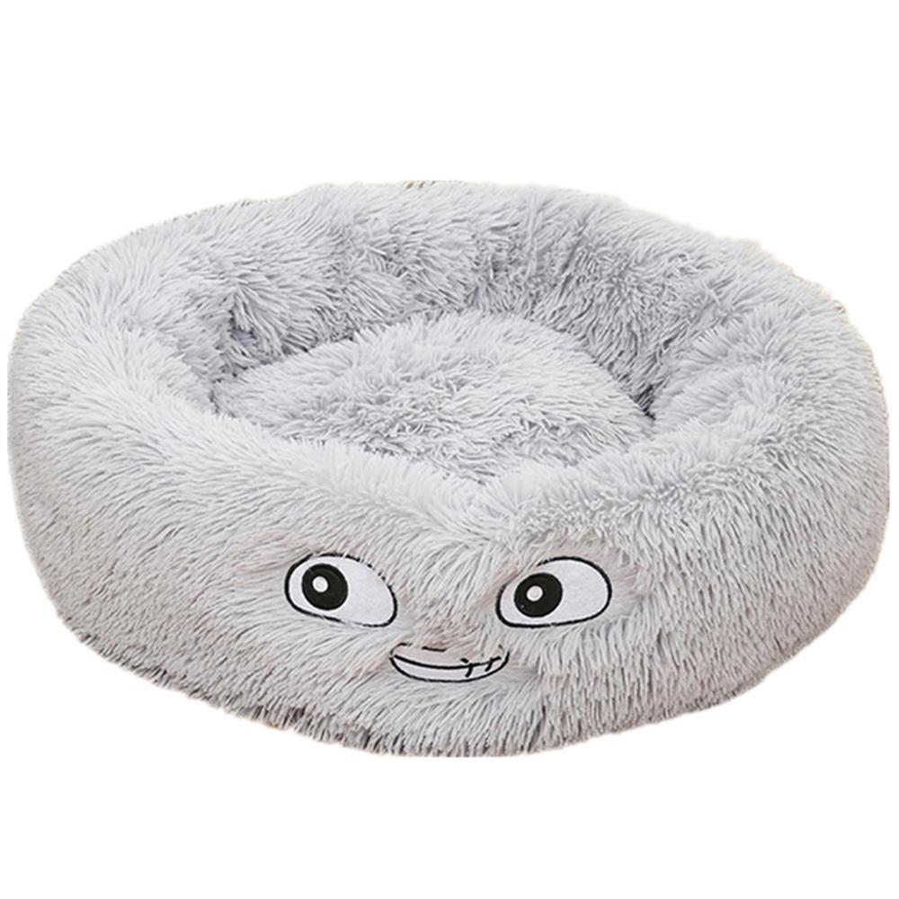 Round Plush Pet Bed