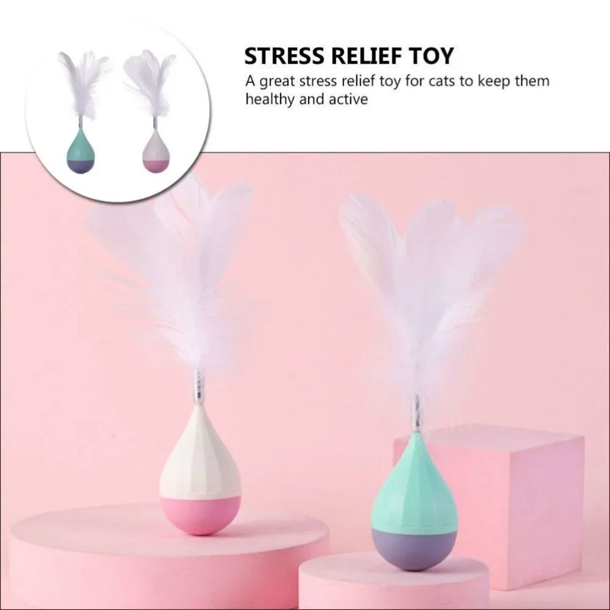 Tumbler Cat Teaser Toy