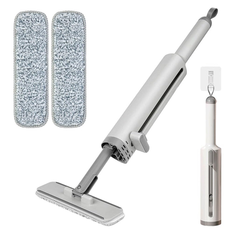 Self-Squeeze Mini Mop with Crevice Brush
