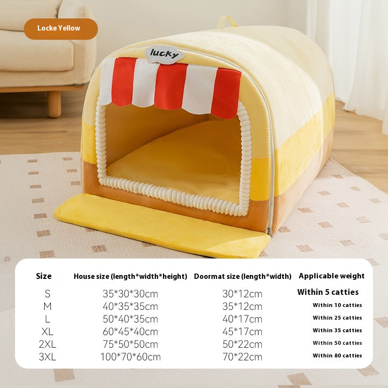 Cushioned Pet Bed