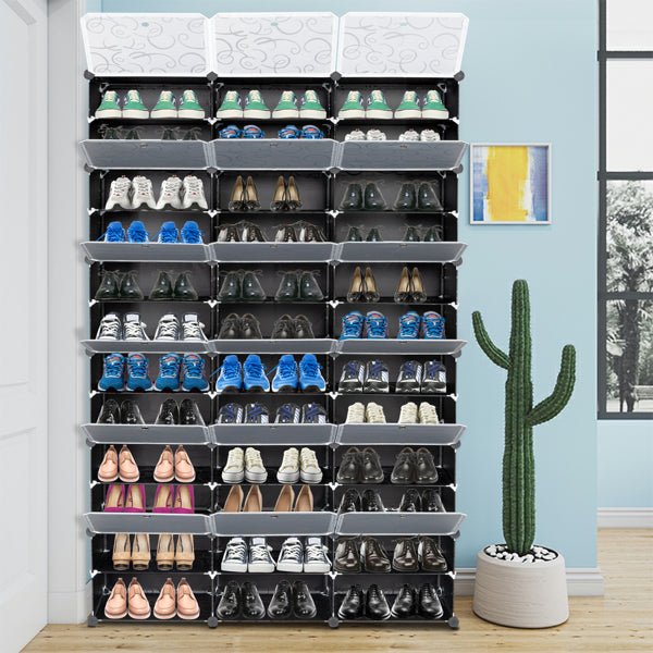 36-Compartment Shoe Storage Rack