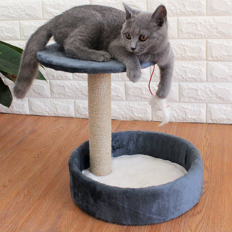 Small Cat Tree with Scratching Post