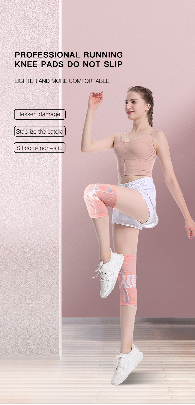 Knitted Knee Support Sleeve