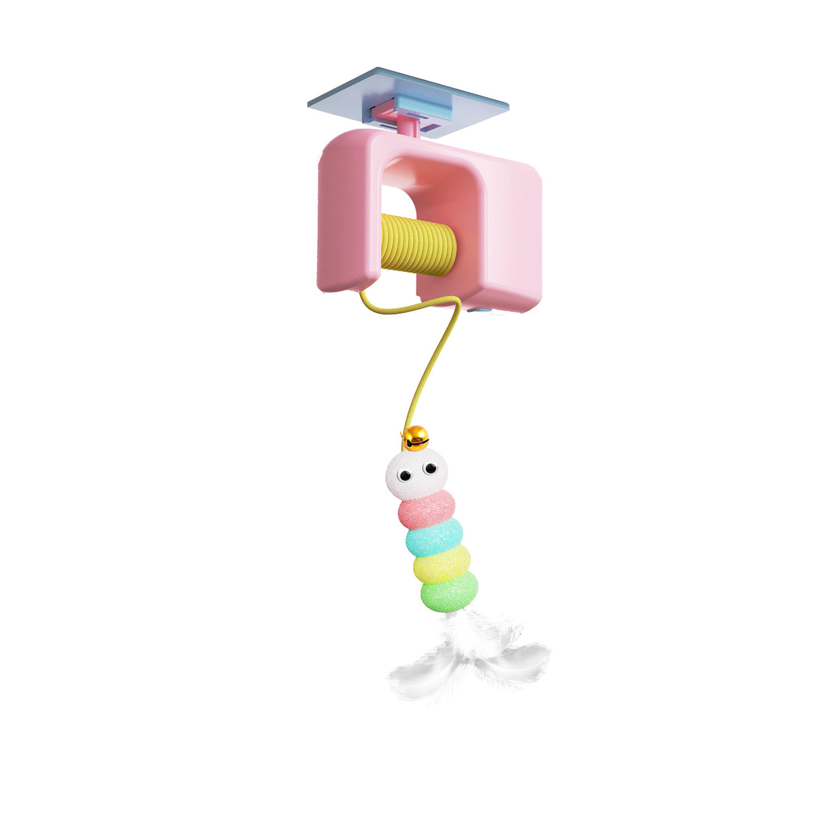 Hanging Motorized Cat Teaser Toy