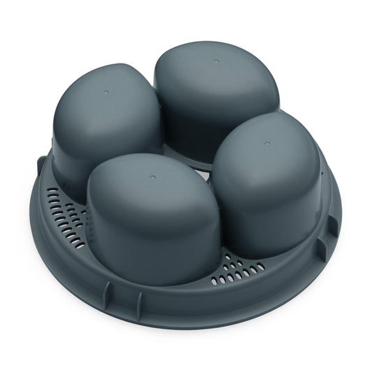 Four-Cup Egg Steamer Tray
