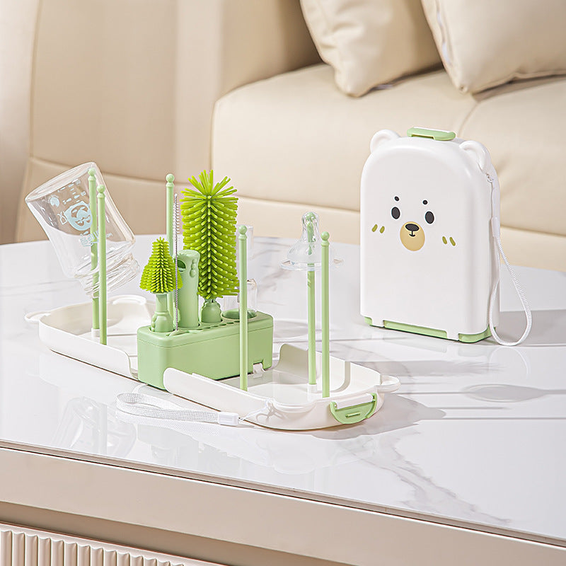 Bottle Cleaning Brush Set with Storage Case