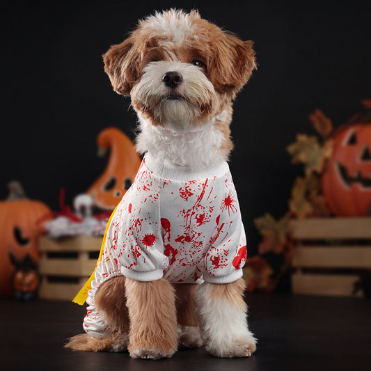 Halloween Print Pet Outfit