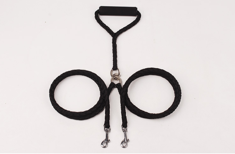 Braided Double-Ended Pet Leash