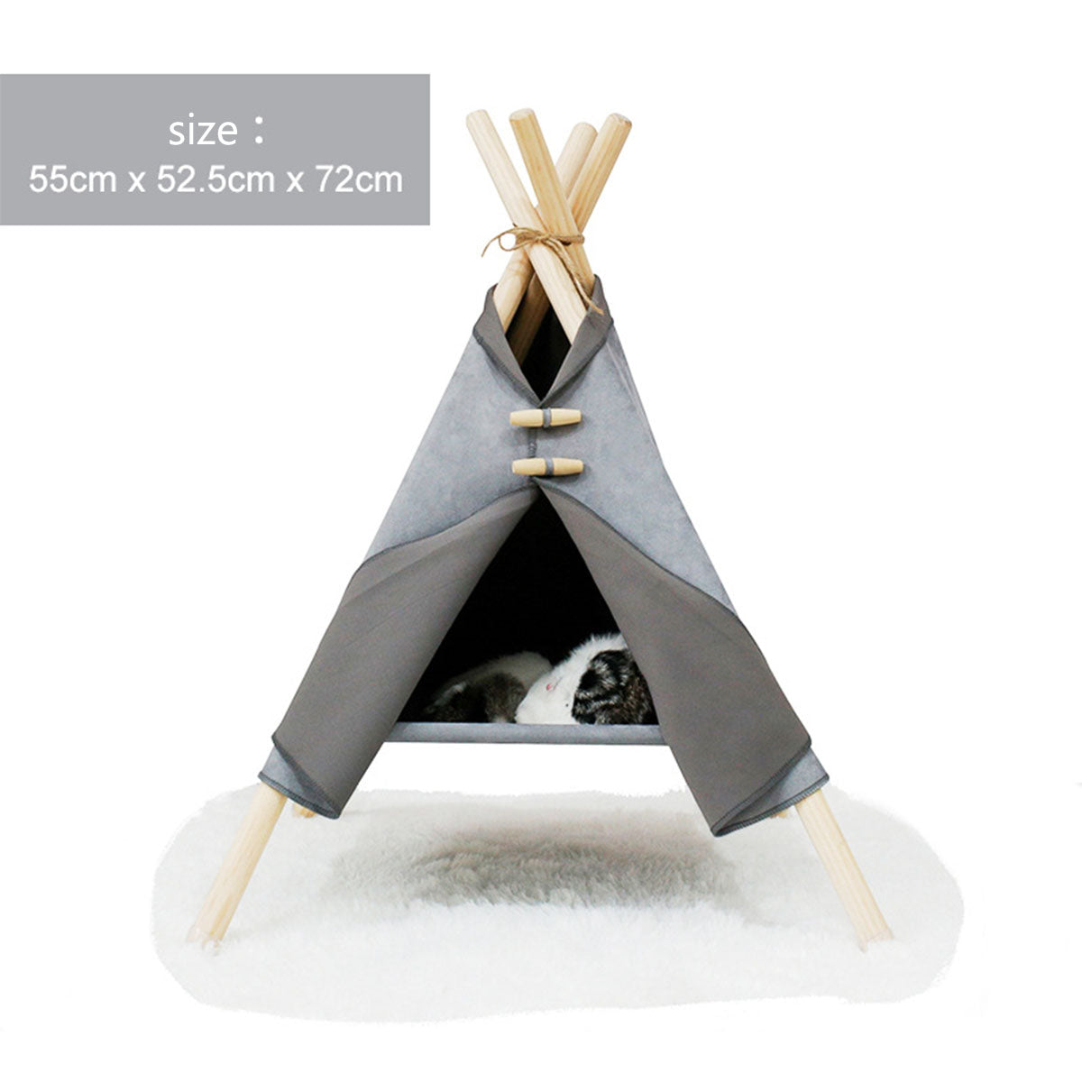 Pet Tent Bed with Frame