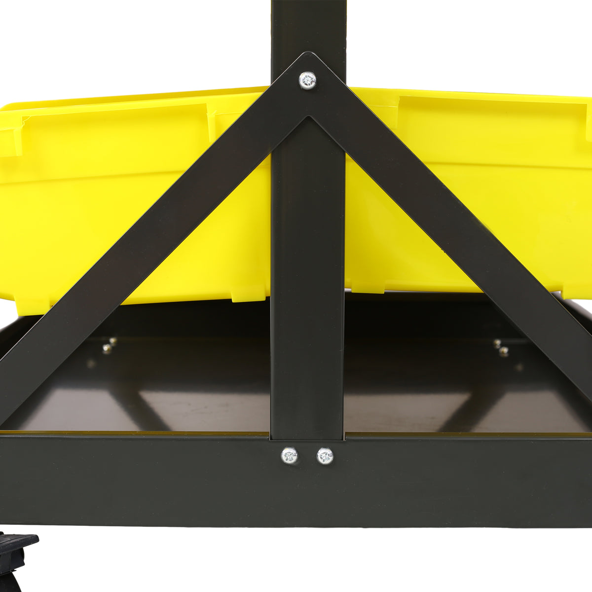 Rolling Parts Storage Rack with 90 Bins