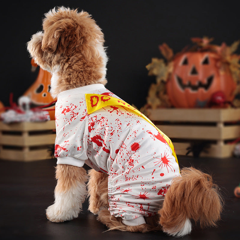 Halloween Print Pet Outfit
