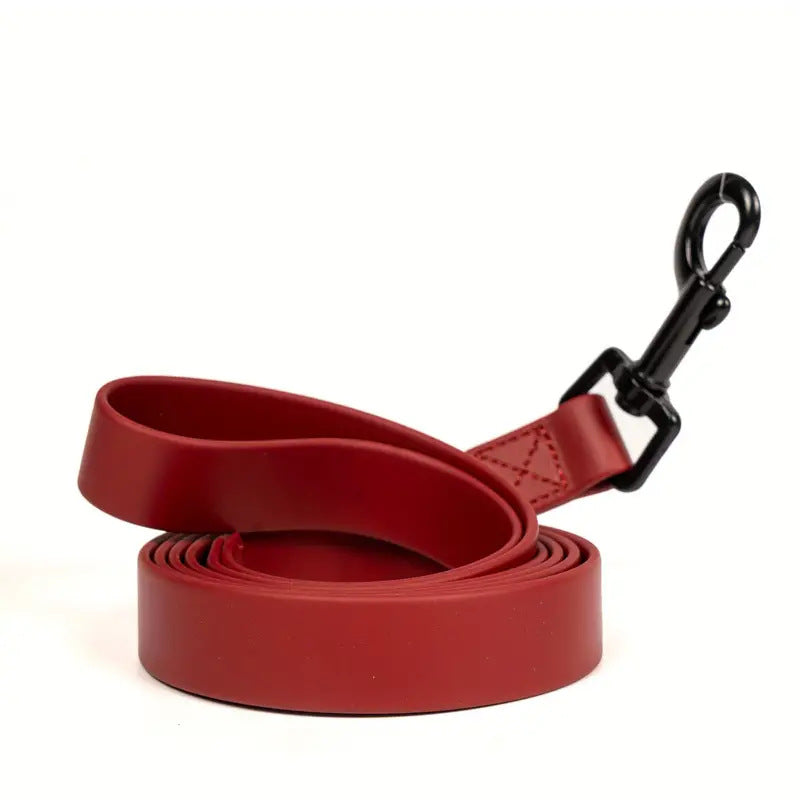 Solid-Color Woven Pet Leash