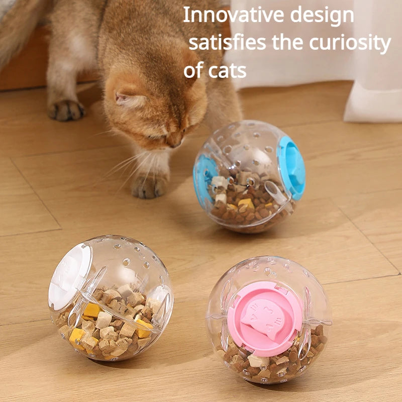 Treat-Dispensing Pet Ball