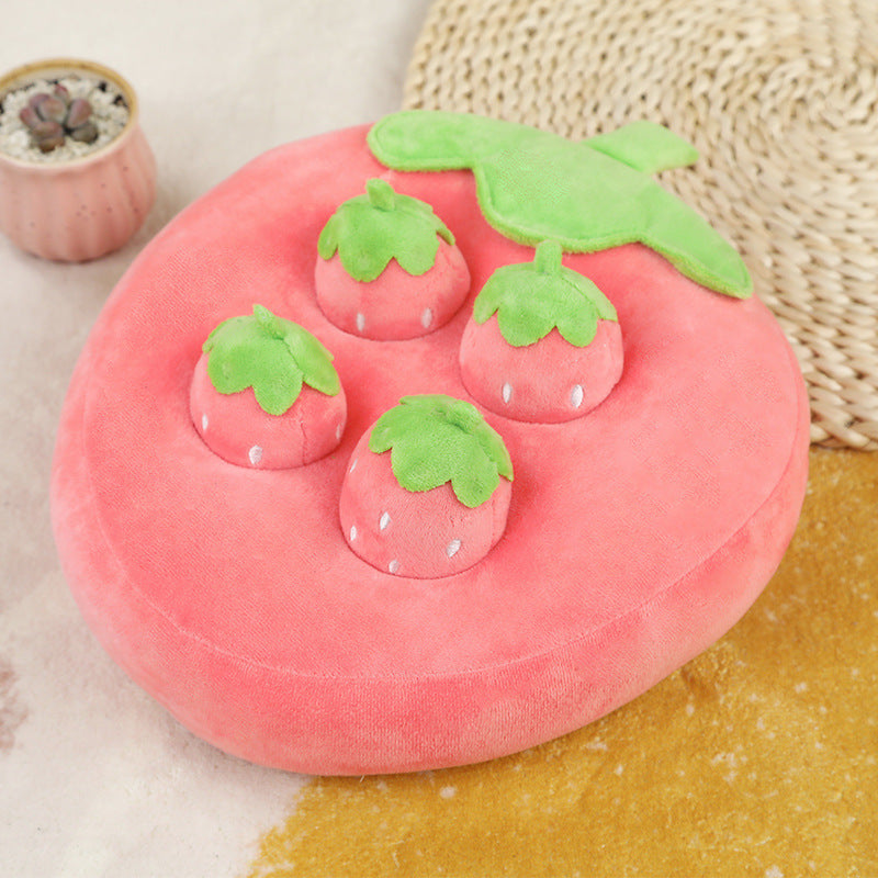 Carrot Patch Plush Pet Snuffle Toy