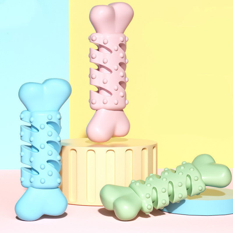 Bone-Shaped TPR Dog Toy