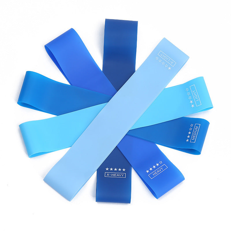 Gradient Blue TPE Resistance Band