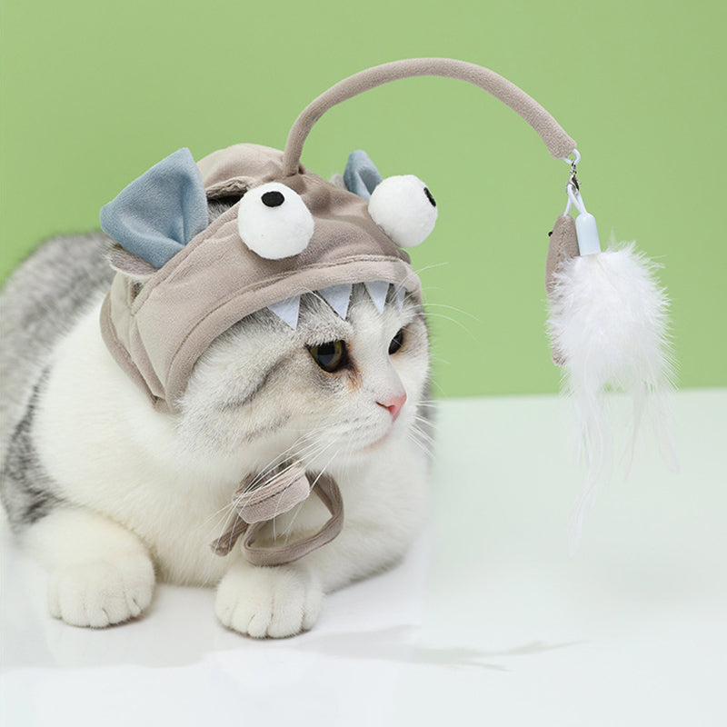 Animal-Style Cat Teaser Wand