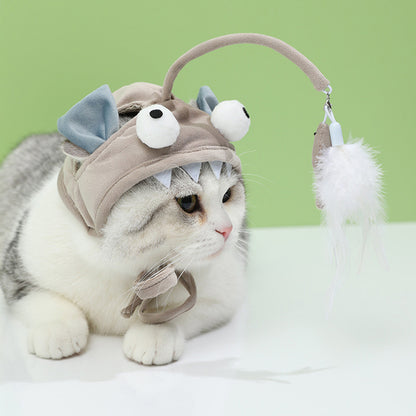 Animal-Style Cat Teaser Wand