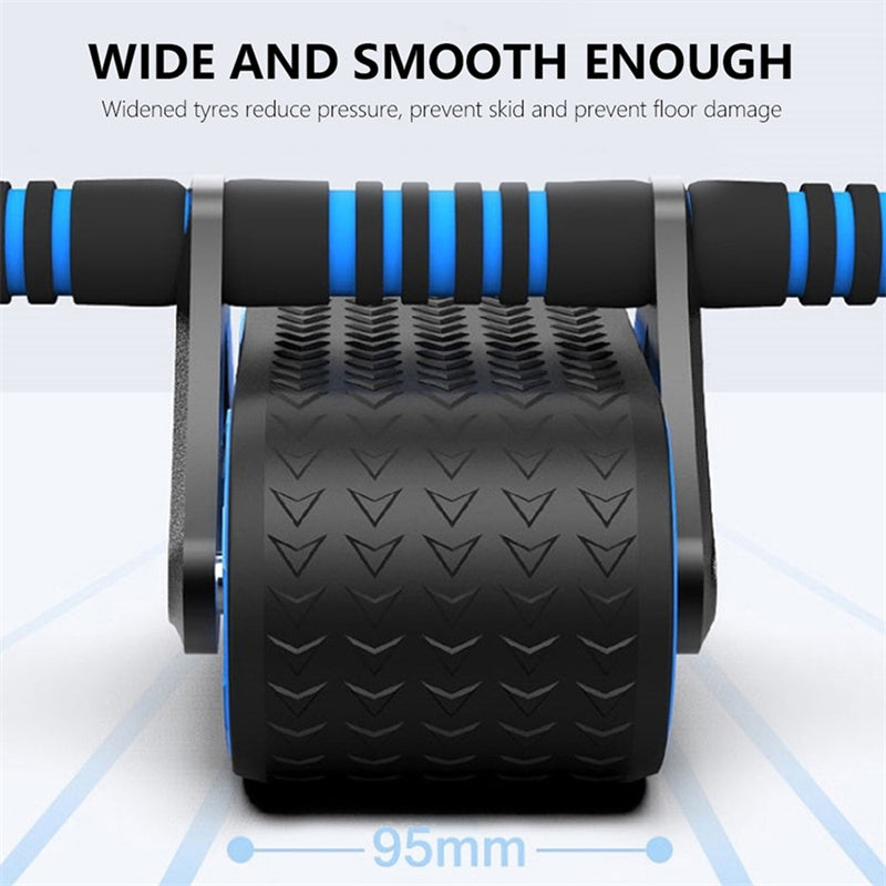 Double-Wheel Ab Exercise Roller