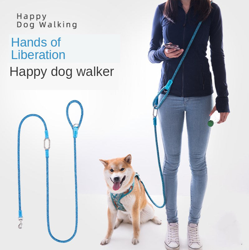 Hands-Free Crossbody Dog Leash