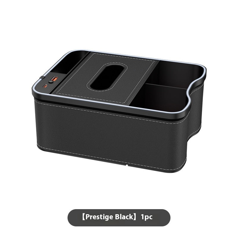 Car Armrest Storage Organizer