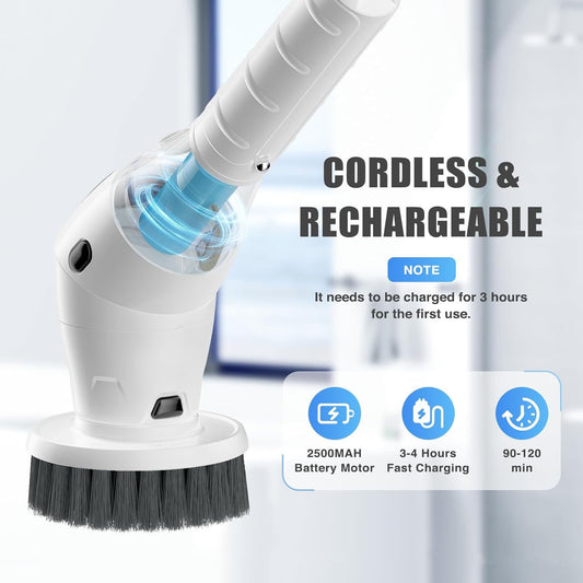 Eight-in-One Electric Cleaning Brush