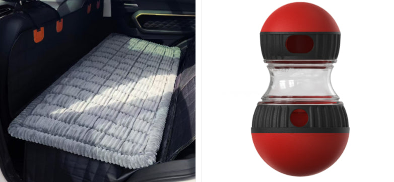 Rolling Treat-Dispensing Pet Toy