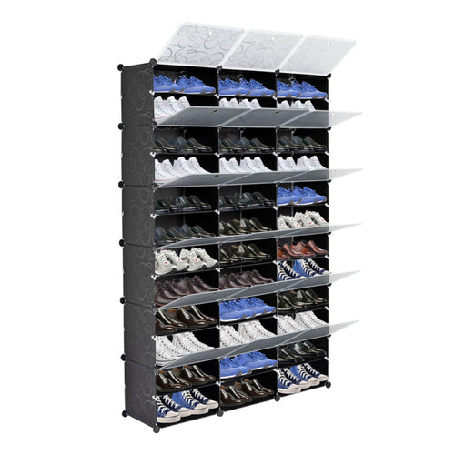 36-Compartment Shoe Storage Rack
