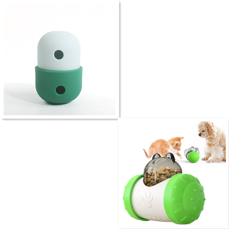 Treat-Dispensing Silicone Pet Ball
