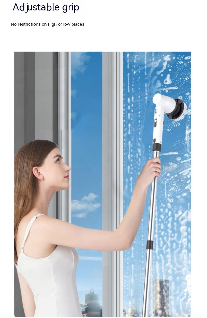 Electric Cleaning Brush with Extendable Handle