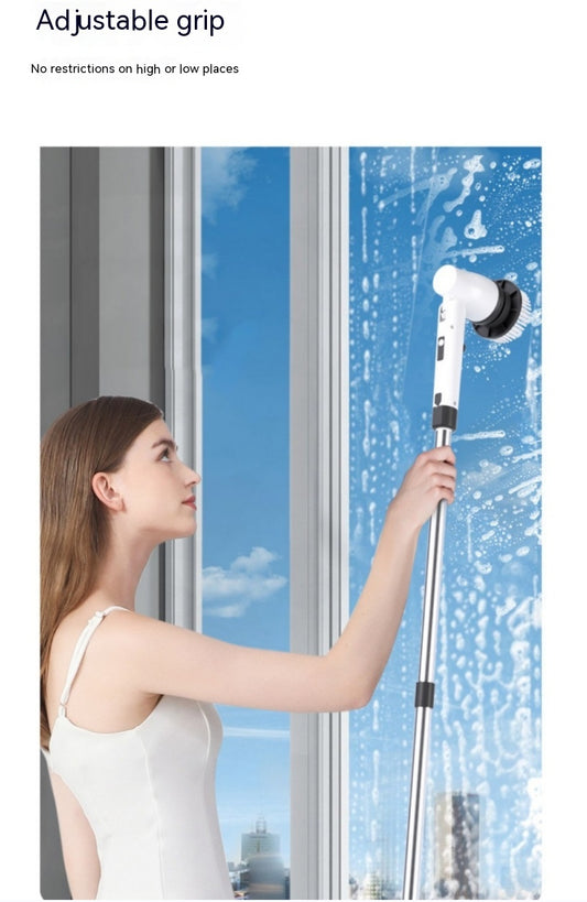 Electric Cleaning Brush with Extendable Handle