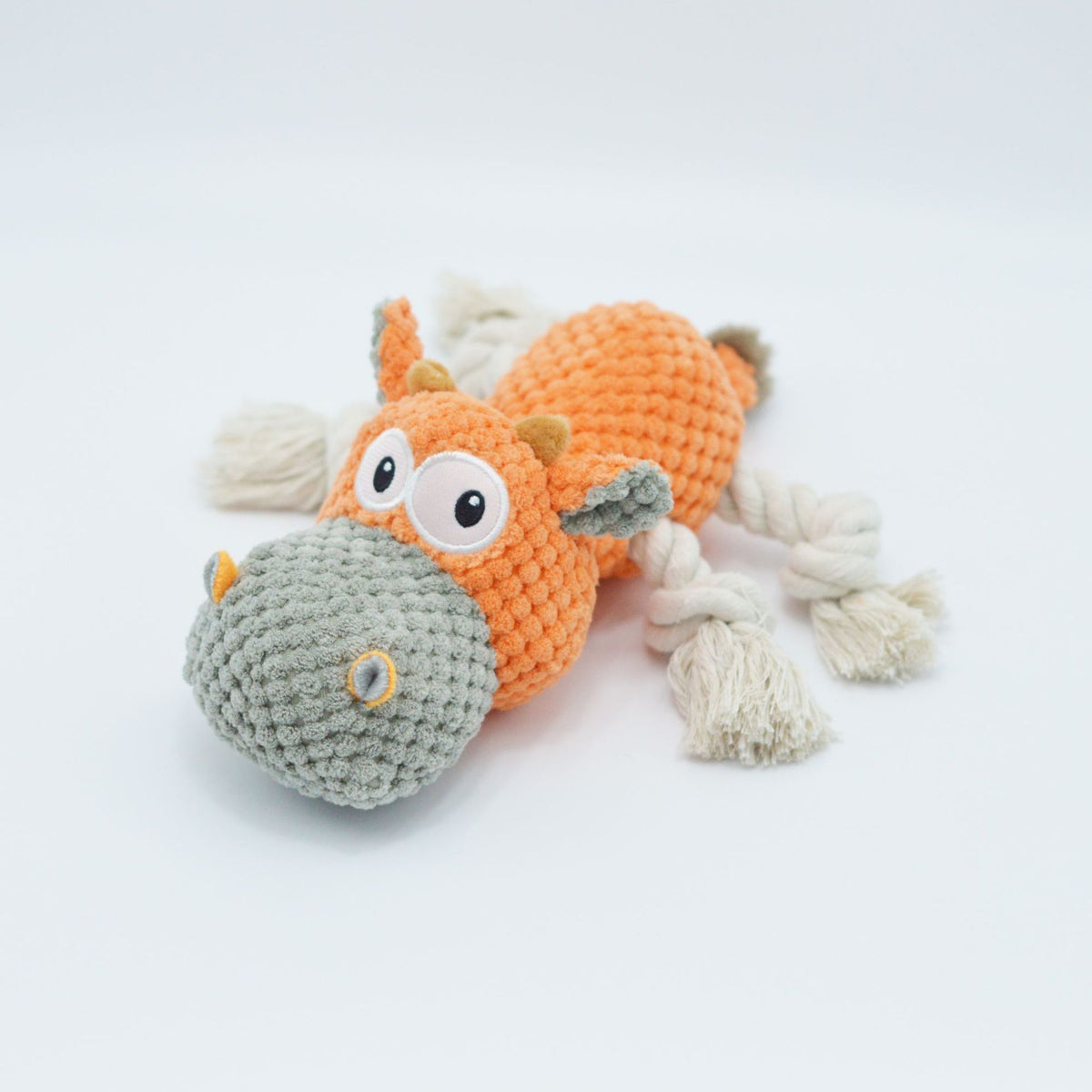 Cow Plush Squeaky Dog Toy