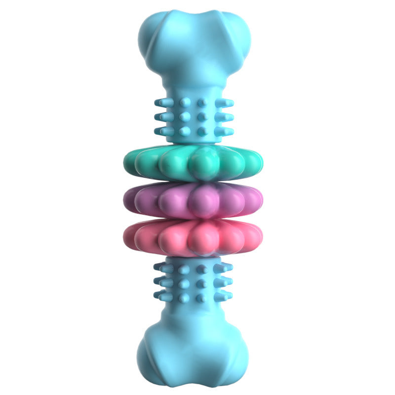 Textured TPR Bone Dog Toy