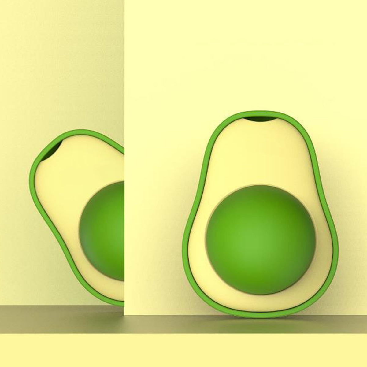 Cute Avocado Catnip Toys Cat Toy Cat Supplies Catnip Mini Cat Treat Toys Interactive Pet Toys Pet Avocado Ball Cute Funny Mint
