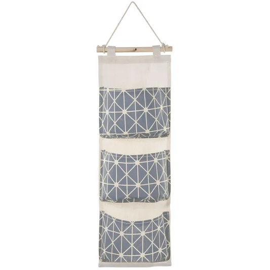Three-Pocket Hanging Storage Organizer