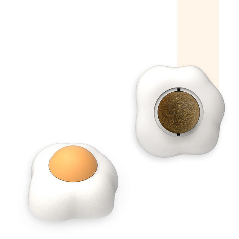Egg-Shaped Catnip Toy