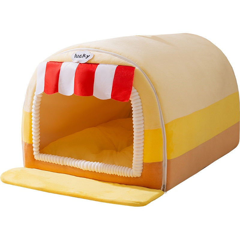 Cushioned Pet Bed