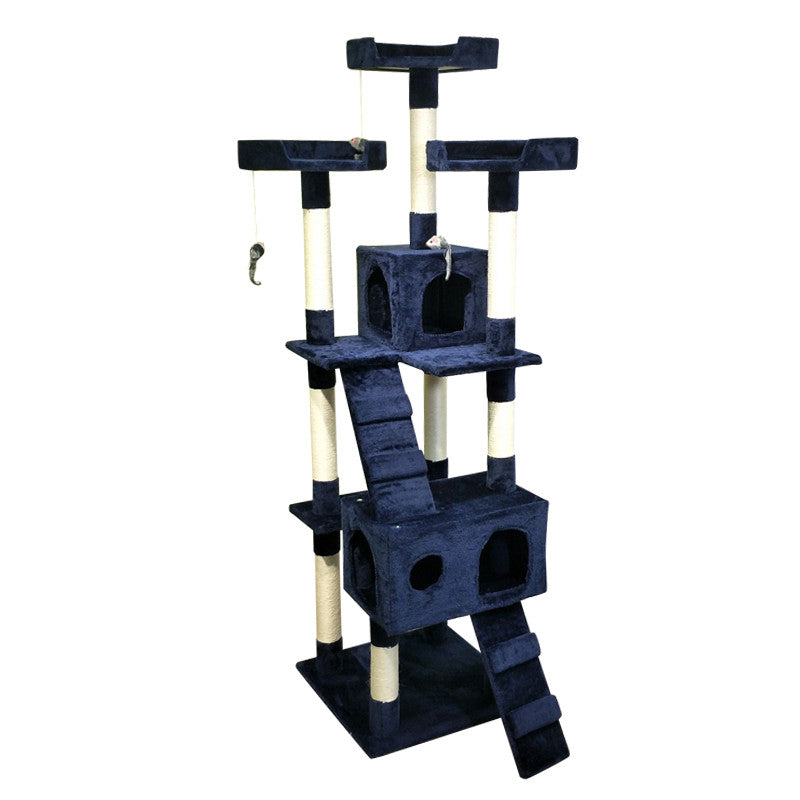Multi-Level Cat Tree with Scratching Posts