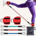 Ankle Strap Resistance Band Set