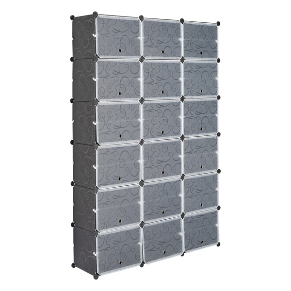 36-Compartment Shoe Storage Rack