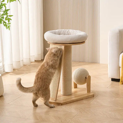 Cat Climbing Tower with Scratching Platforms