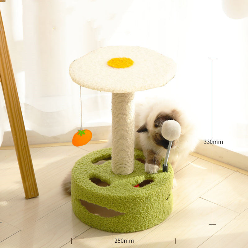 Small Cat Scratching Post and Platform