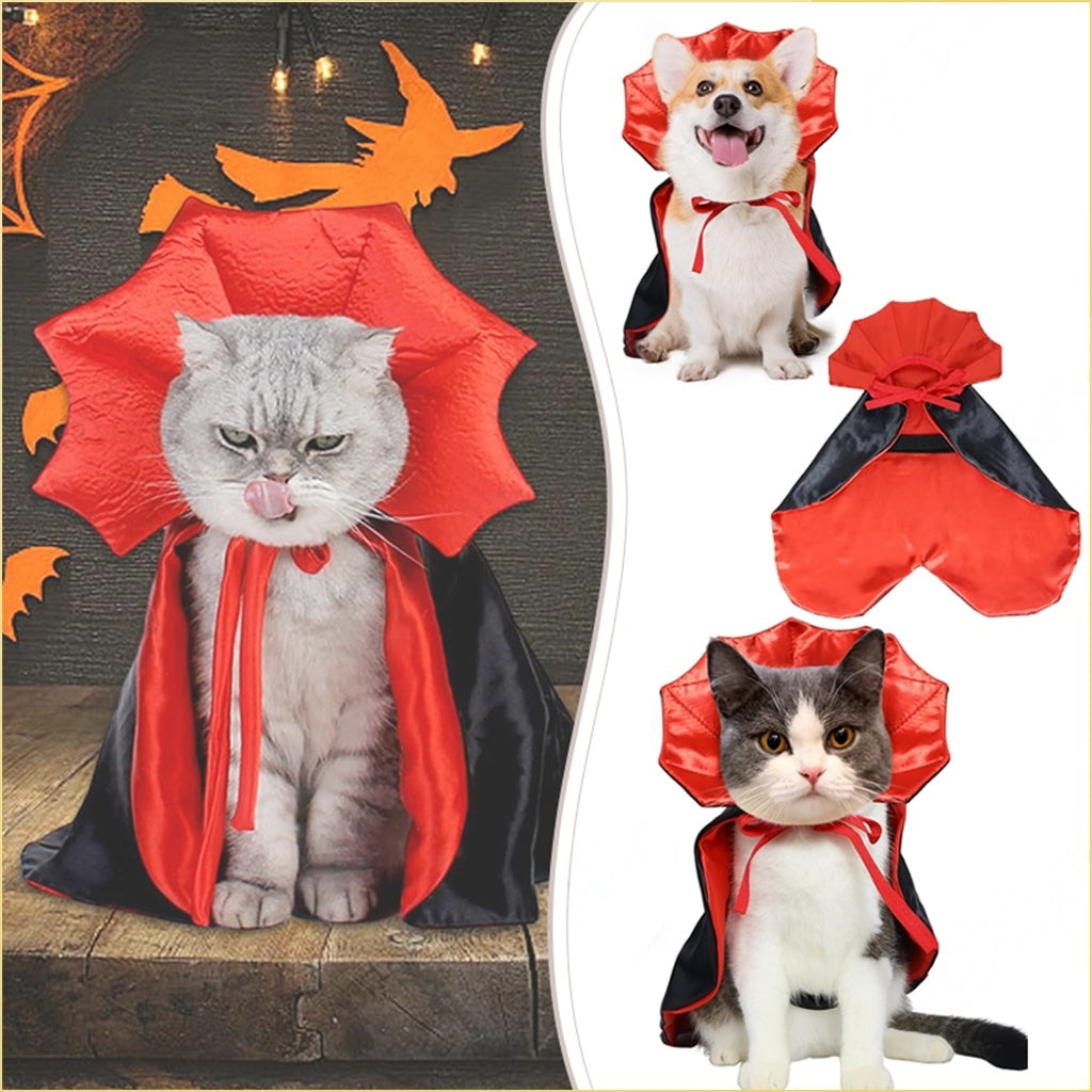 Vampire Cape Pet Costume