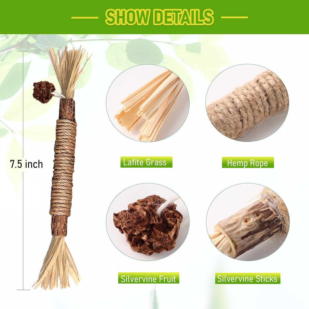 Silvervine Cat Chew Sticks