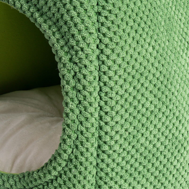 Cactus-Shaped Enclosed Pet Bed